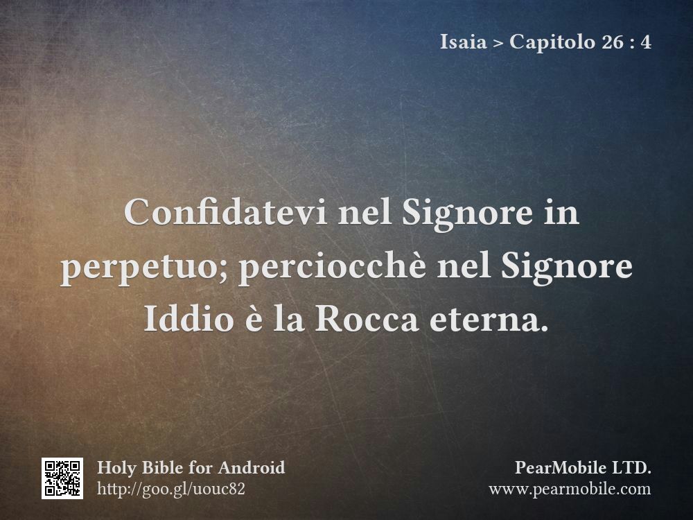 Isaia, Capitolo 26:4